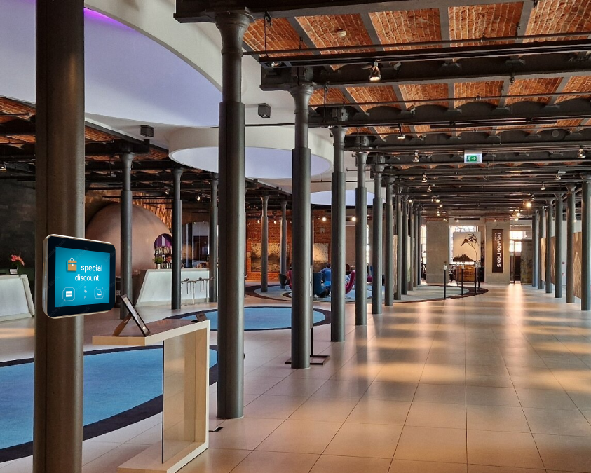 Digital signage para hospitalidade image